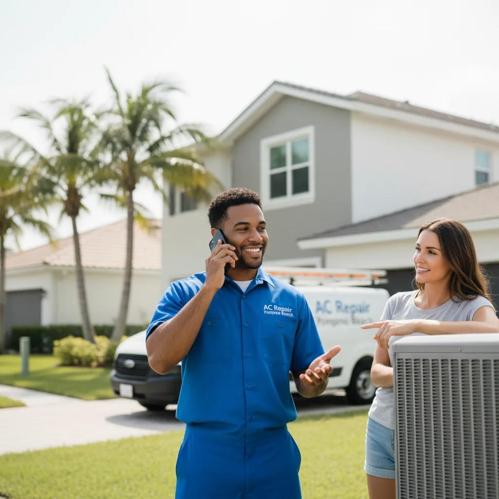 AC Repair Pompano Beach customer support in Coopersburg